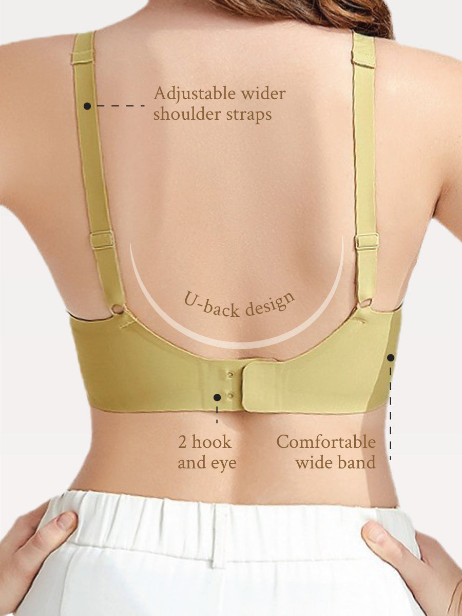 Comfortable & Supportive Wireless Seamless Bra (Normal Bra)