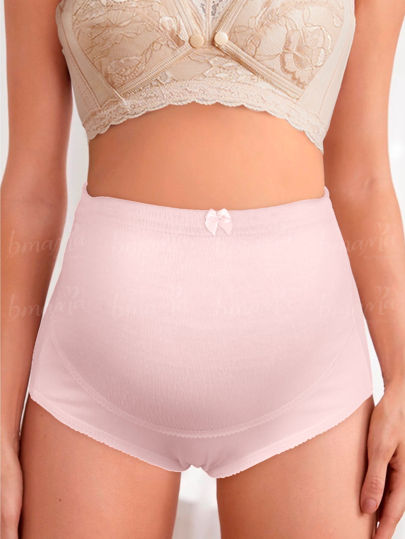 High Waist Plus Size Maternity Brief