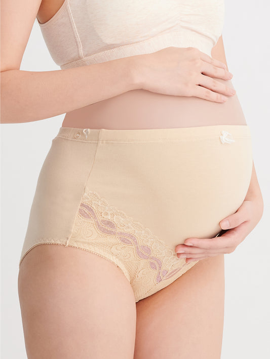 Maternity High Waist Cotton Disposable Panties / Underwear (Plus